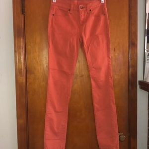 NEW Super Soft Orange Skinny Jeans